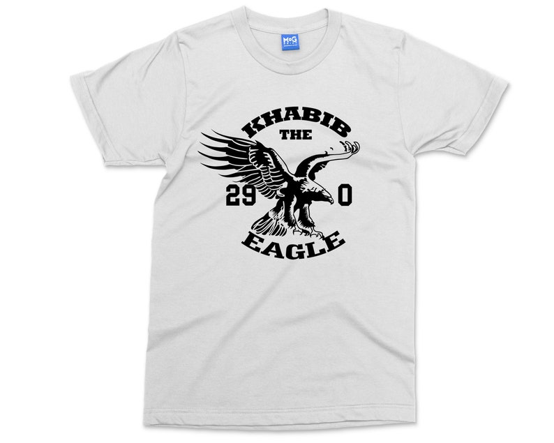 khabib Nurmagomedov Shirt 29-0 Eagle bird shirt MMA Mixed Martial Arts shirt Khabib fight shirt image 7