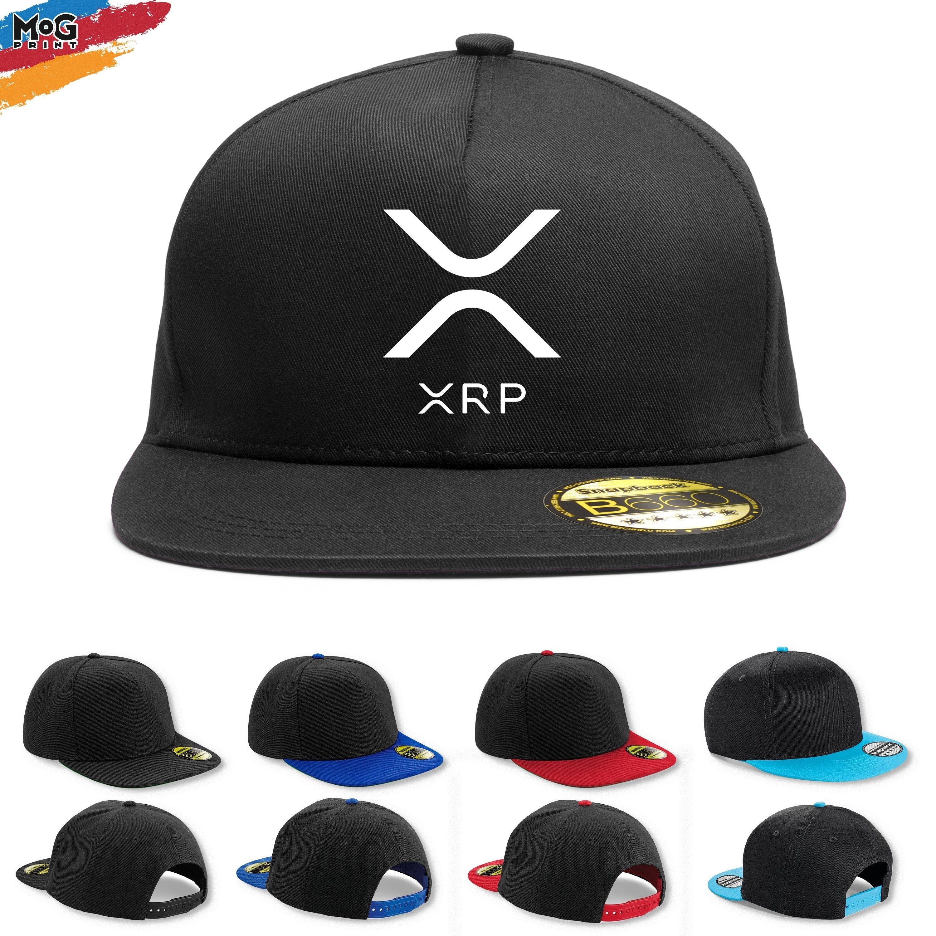 Ripple Xrp Logo Snapback Hat | Xrp Crypto Hat | Xrp Army Investor Hodler | Just Hodl It Investor | Cryptocurrency Trader Holder | Gift Hat