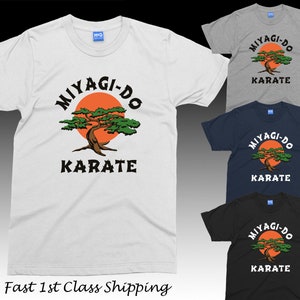 Miyagi-Do Karate T-shirt | Cobra Kai tshirt | Cobra Kai Gifts | Mr Miyagi Dojo | Karate Gift | Martial Arts MMA Top | Adult Children&#39;s Tee