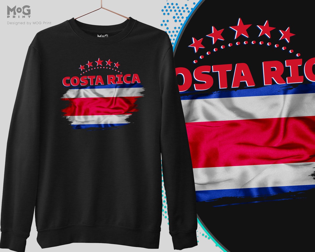 Costa Rica Football Jumper Copa Mundial Camiseta De Futbol Costa Rica