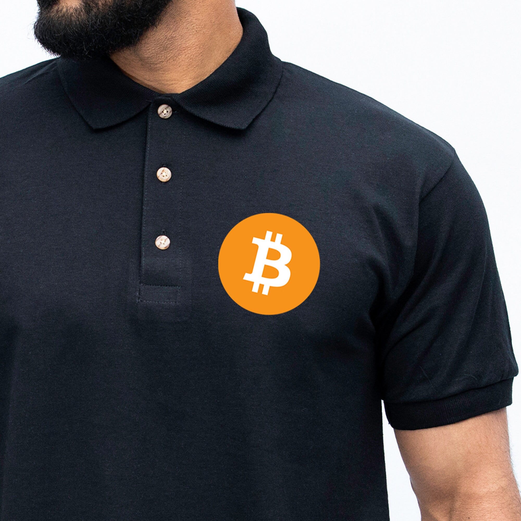 Bitcoin Logo Polo Shirt | Btc Cryptocurrency Coin | Crypto Currency Gift  for Trader - Investor | Bitcoin Tech Trading Lover | Unisex Top - Etsy