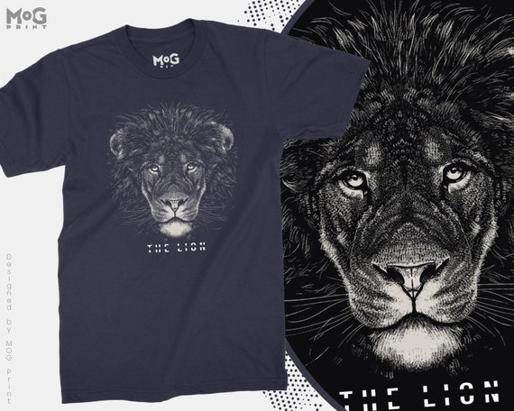 Lion T-shirt, Jungle King, the LION Alpha Grind Beast Mode