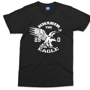 khabib Nurmagomedov Shirt 29-0 Eagle bird shirt MMA Mixed Martial Arts shirt Khabib fight shirt image 5