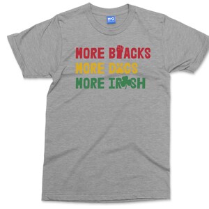 Meer zwarten Meer honden Meer Iers T-shirt | Antifascistische socialistische republikeinse unisex-tops | Socialisme T-shirt | Vecht voor gelijkheidskleding afbeelding 7