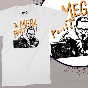Johnny Depp Mega Pint T-Shirt - 90s Film Original Retro Funny Action TV Johnny Depp Divorce Court Justice for Johnny T-shirt Movie Fans Gift