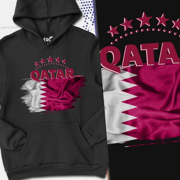 Qatar Hoodie العنابي | العنابي منتخب قطر لكرة القدم كرة القدم قطر كأس العالم لكرة الق كرة القدم قطر Qatar World Football Cup قطر Hoody
