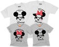 Disneyland Personalised Family T-shirt Group Family Holiday Vacation Disneyworld | Custom Name Text | Mickey Minnie Adult Kids Tees All Size product logo