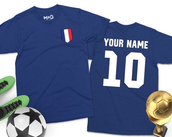 Maillot de foot France Tshirt Football Français Homme Femme Enfant