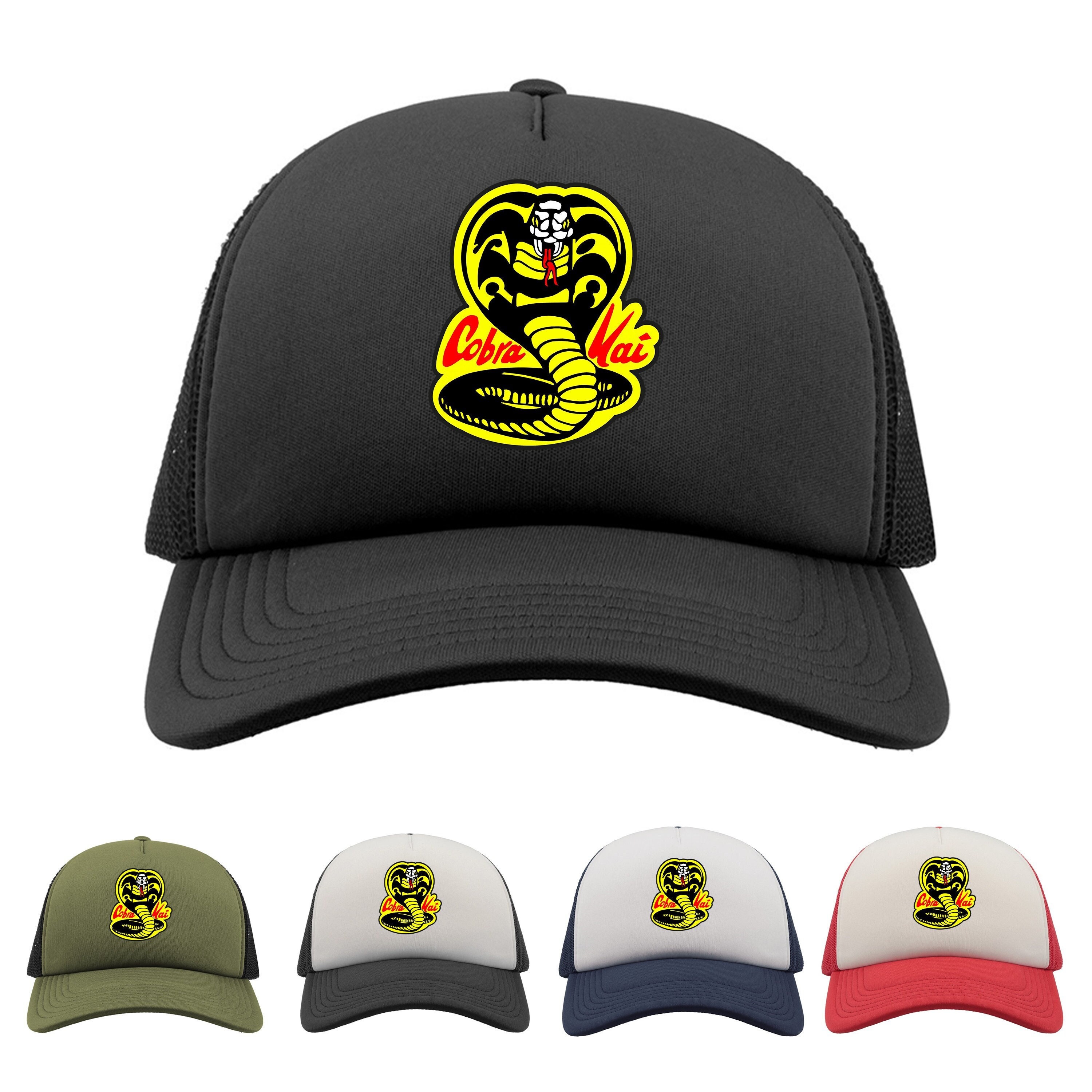 Cobra Kai Official Licensed Dad Hat Cap Black New Cobra Kai Dojo Dad Hat – Netflix Shop main image 3