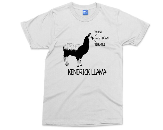 Kendrick llama t shirt cheap