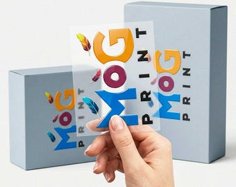 Personalised 3D UV DTF Stickers for Packaging Boxes, Logo Labels, Custom Box Branding Decals, Product Packaging Transfers, Vinyl Labels