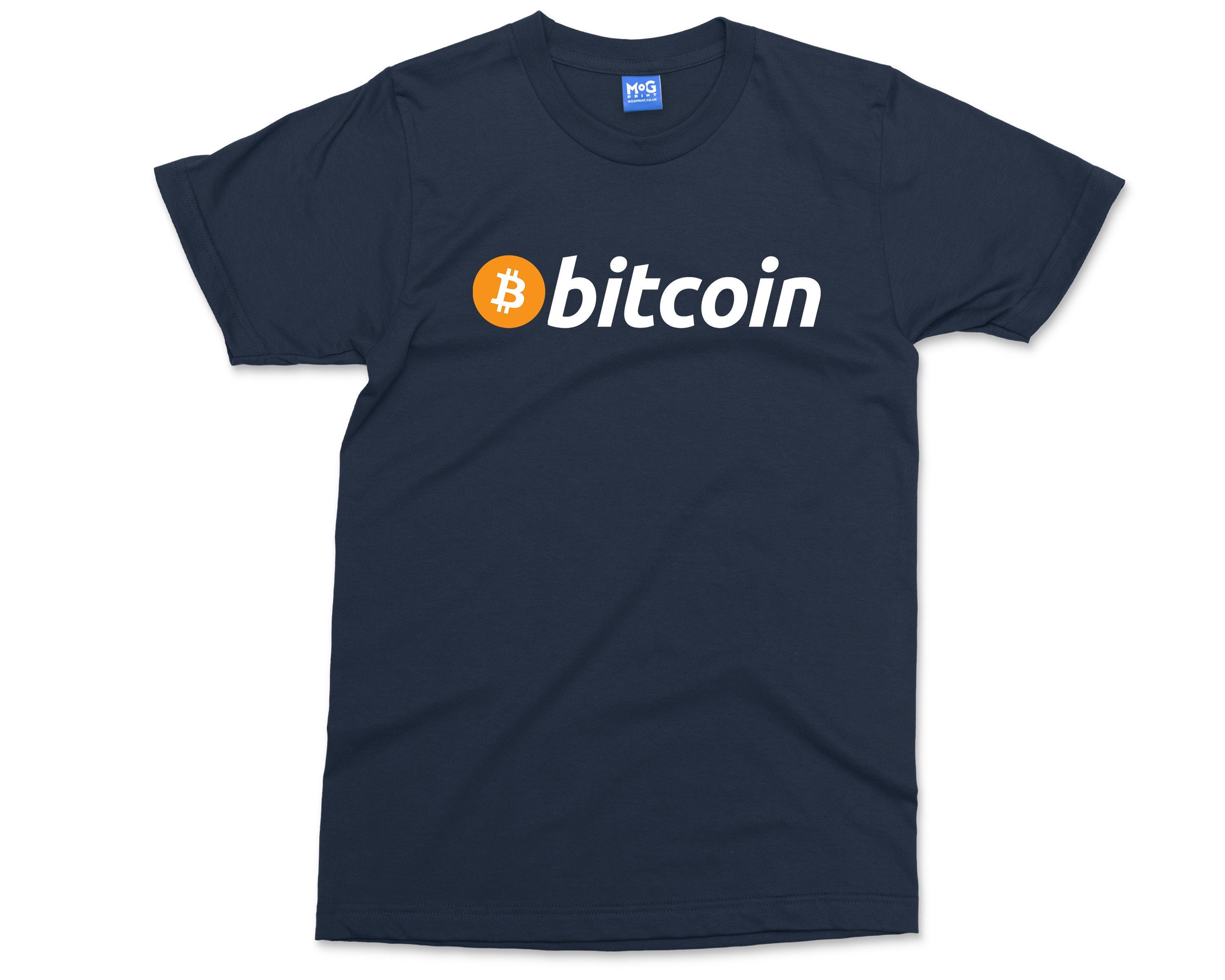 T-shirt met Bitcoin-logo | BTC Cryptocurrency-munt Crypto | Valutageschenk  voor handelaars - investeerder | Bitcoin-cadeaus | Tech minnaar shirt |  UNISEX-topje - Etsy Nederland