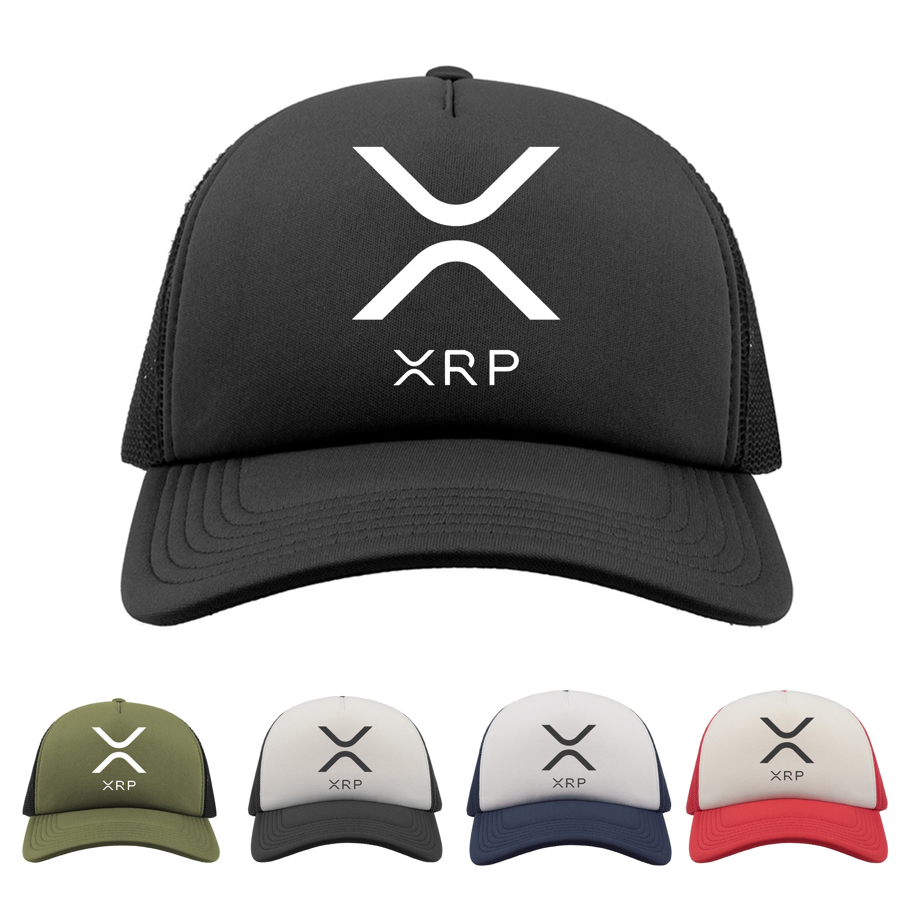XRP Ripple Stable Crypto Currency Richardson 112 Trucker Cap Hat Mesh Snapback XRP Ripple Stablecoin Crypto Currency Flat | Mercari main image 4