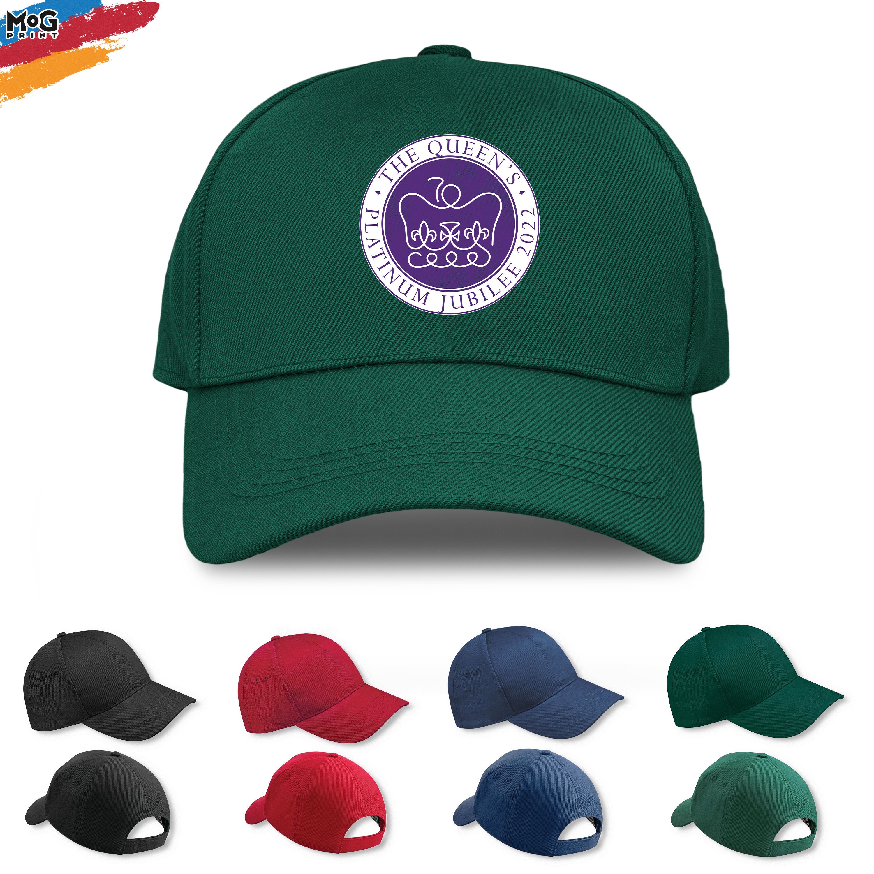 Discover The Queen's Platinum Jubilee 2022 CAP | Queens Jubilee Hat | Queen Elizabeth II Gifts | 70th Platinum Jubilee 70 Year Reign | Adult Kids HAT