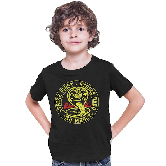 Cobra Kai Kids T shirt Kung Fu Top Gift Cobra Kai Shirt | Karate Kid | Karate Shirt | Kids Gift Shirt | Birthday Gift | Childrens ALL Sizes