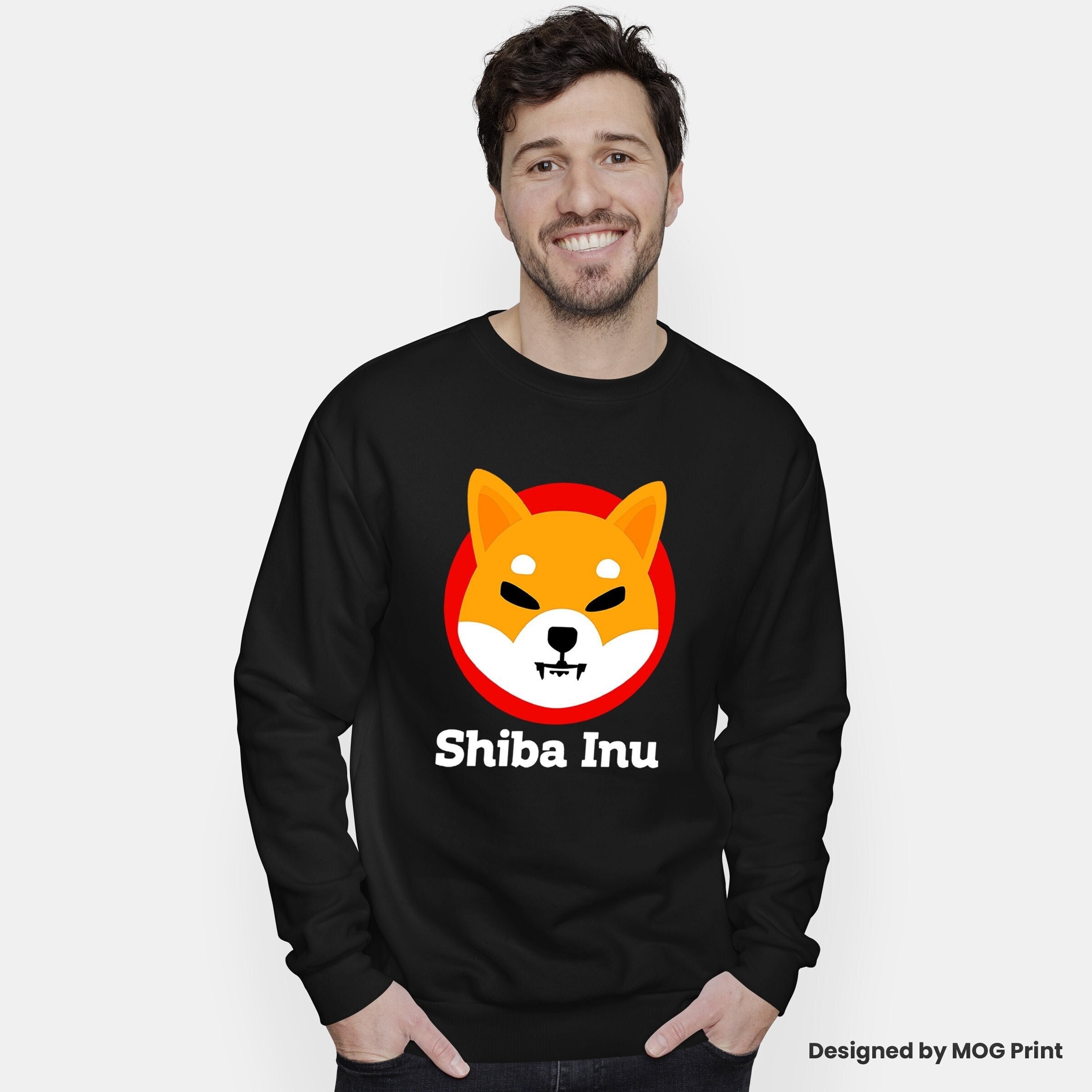 Shiba Inu Logo Sweater Jumper Cryptocurrency Blockchain Shiba Meta Currency  Sweatshirt Crypto-lovers Apparel Satoshi Nakamoto - Etsy