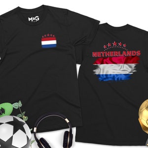 Netherlands Football TShirt | Men Women Kids | Holland Dutch Nederlands Voetbal | Holland WorId Cup Football tshirt Dutch Cup Supporters