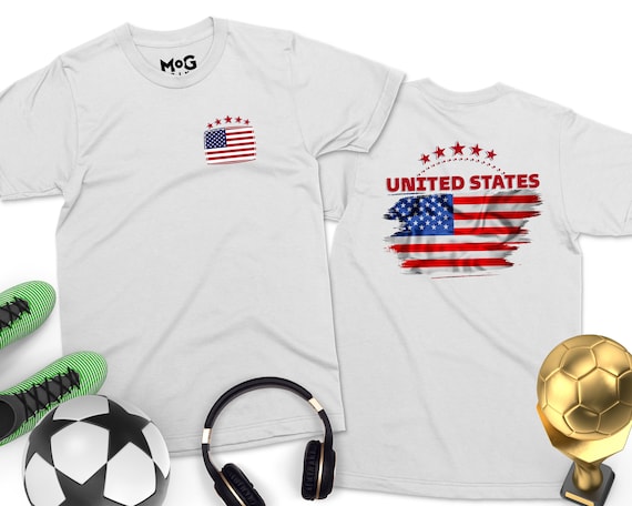 USA T-Shirt | Cool USA Soccer T-Shirt Womens Mens Kids USA T-Shirt | Cool USA Soccer T-Shirt Womens Mens Kids