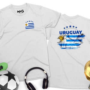 4 Pack) Seleccion Uruguay Vinyl Sticker Decal Football Futbol National Team