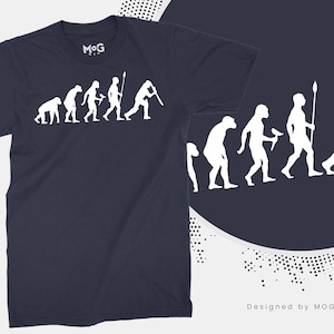 Cricket Evolution T Shirt Cricket Shirt Lustiges Cricket Spieler Geschenk | Grillen Geschenke | Cricket Tshirt Jungen/Herren/Frauen | Cricket Fan Tee Top