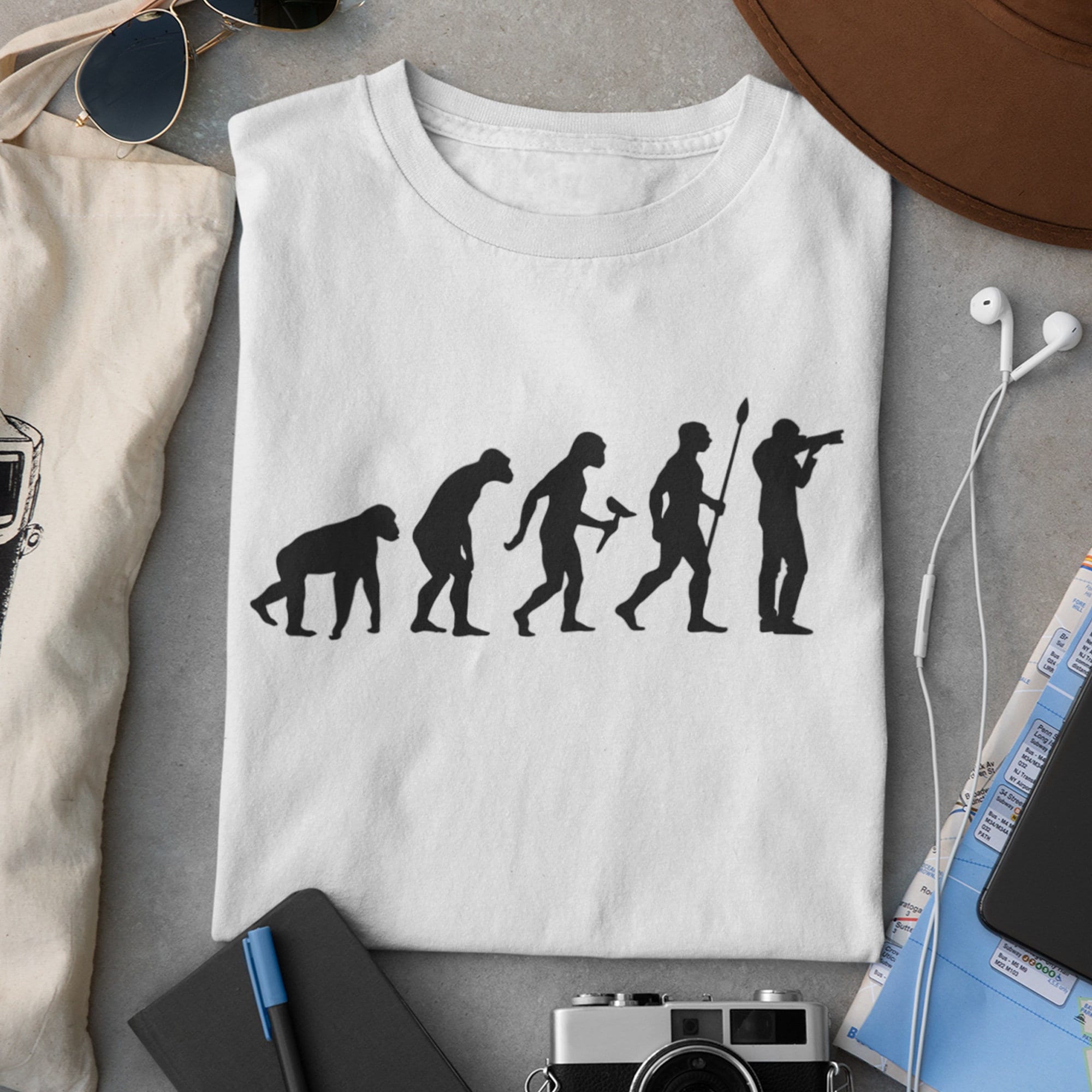Uomo Maglietta Hello Chick T-shirt Stampa Grafica Divertente Vintage