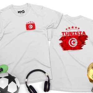 T-shirt du drapeau tunisien, chemise de la fierté tunisienne, t-shirt souvenir de la Tunisie T-shirt du drapeau national tunisien, chemise de l&#39;indépendance de la Tunisie, cadeau de voyage de la Tunisie