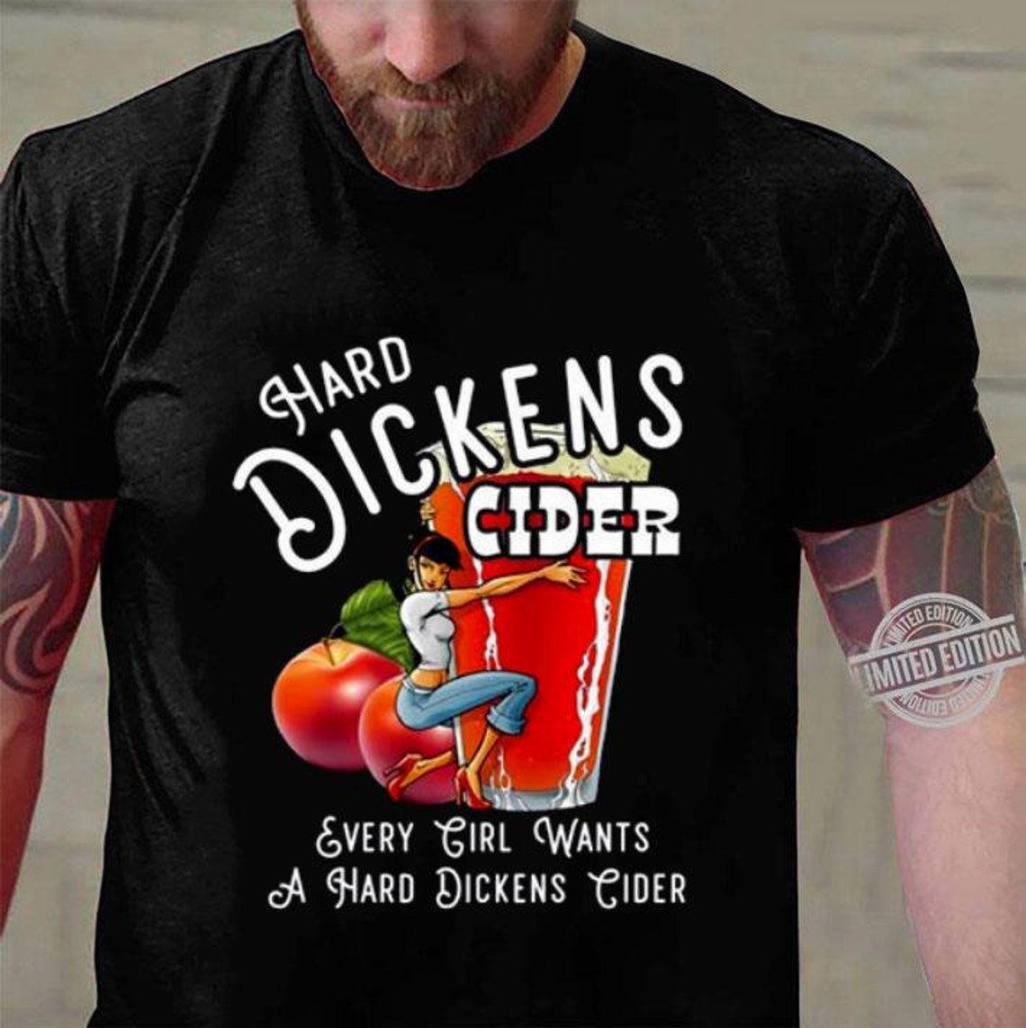 Dickens Cider Shirt Hard Dickens Cider Every Girl Wants a Etsy