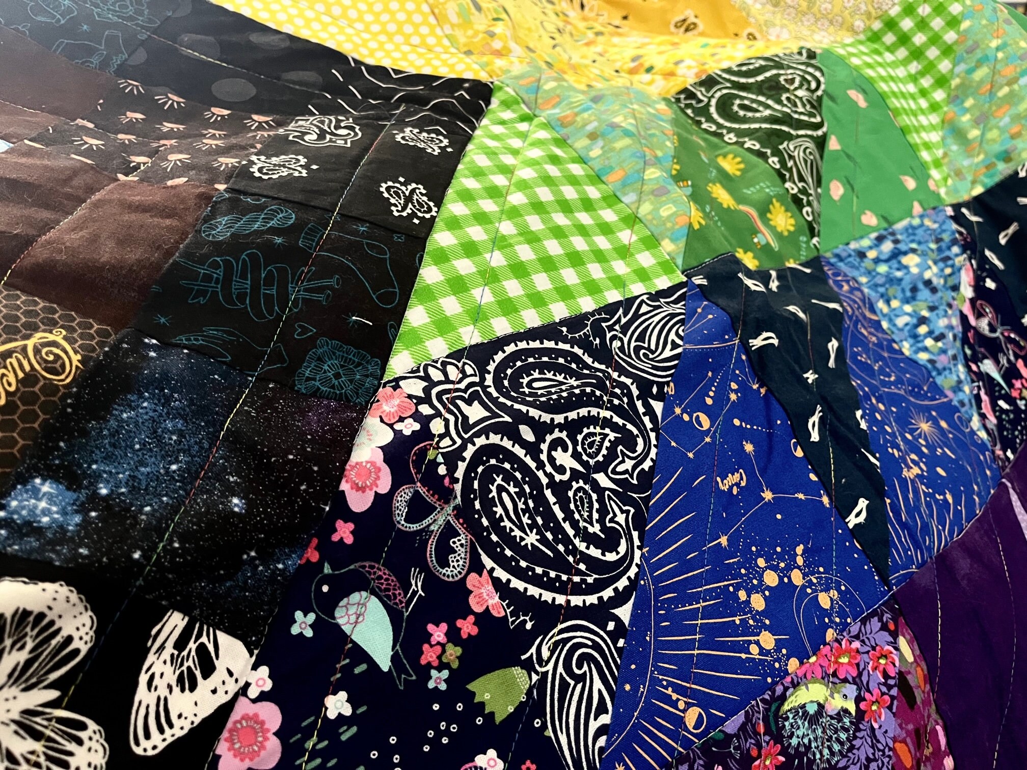 Handmade Quilt, Progress Pride Flag, LGBTQ Pride Patchwork Quilt - Etsy