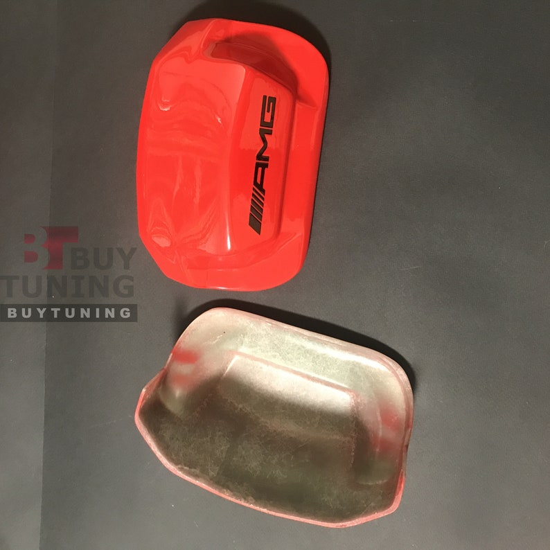 Mercedes AMG Disc Caliper Covers Red Any Model Eclass Cclass Etsy