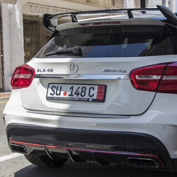 GLA W156 Gloss Black Star Trunk Emblem Mercedes AMG GLA45 GLA250 Rear Logo Badge GLA W156 Gloss Black Star Trunk Emblem Mercedes AMG GLA45 GLA250 Rear Logo Badge
