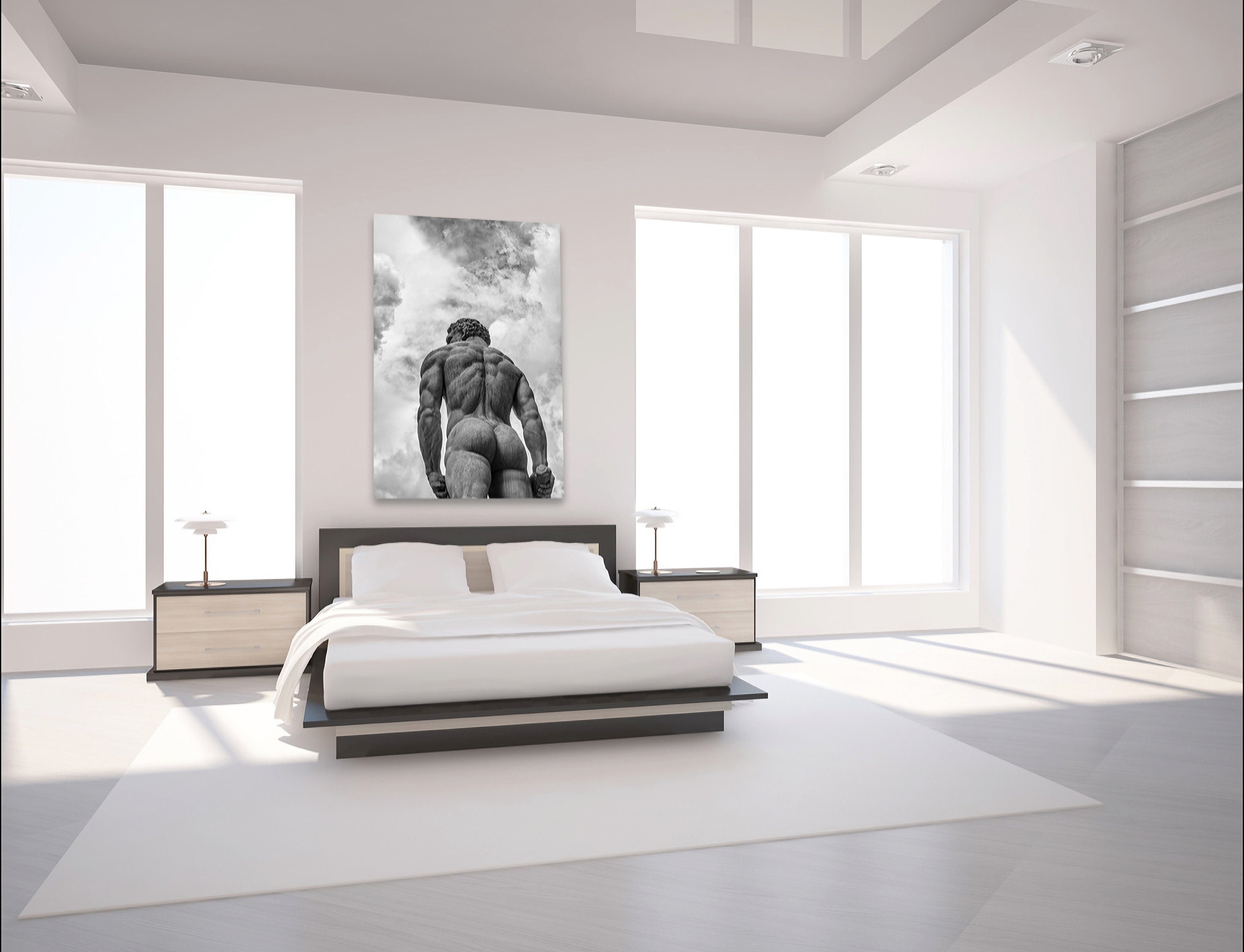 Italy Black and White Print Italy Wall Art Decor Italy | Etsy