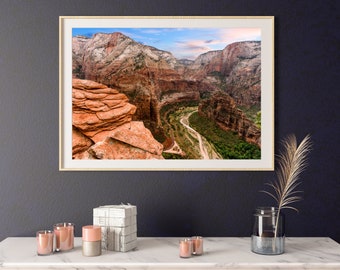 Angel’s Landing Hike in Zion National Park – Epic Views – Digital Download