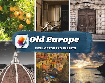 Pixelmator Pro - Ajustes preestablecidos de la vieja Europa