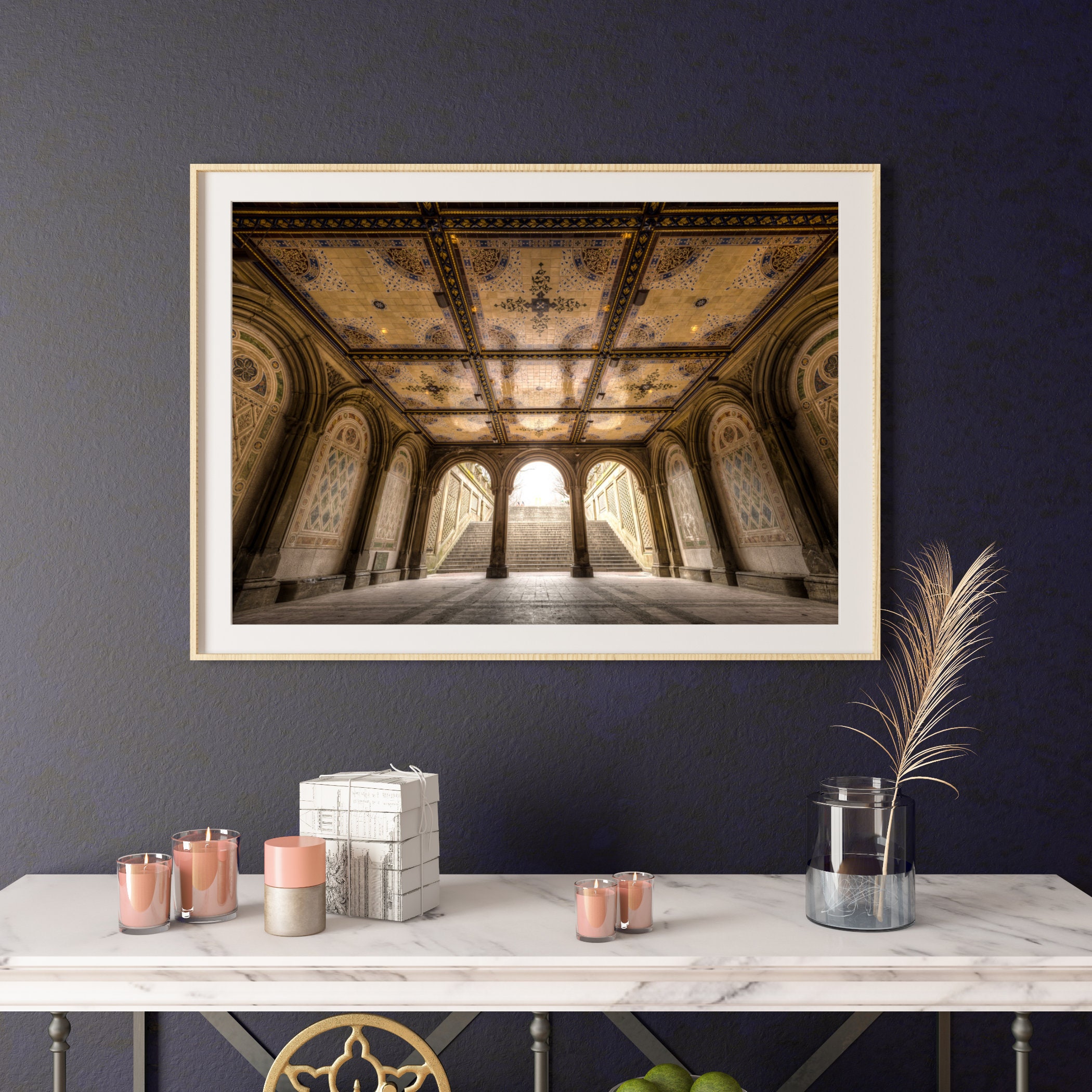 Bethesda Fountain Art: Canvas Prints, Frames & Posters