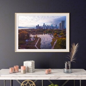 Fall in Chicago’s Lincoln Park - Printable Poster, Digital Download, Chicago Wall Art, Photography Prints, Printable Art, Chicago Art