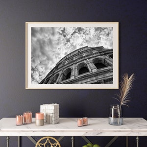 Il Colosseo di Roma - Italia, Arte murale di Roma, Stampe fotografiche, Poster di Roma, Fotografia dell&#39;Italia, Stampa di Roma, Arte murale di Roma