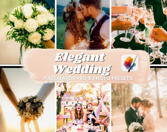 Pixelmator Pro & Photomator Presets (Adjustments) - Elegant Wedding, Wedding Presets, Photo Editing, Mobile Presets, Film Presets