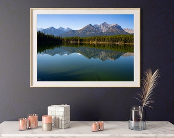 Herbert Lake in Banff National Park - Digital Download, Landscape Wall Art, Photography Prints, Nature Wall Art, Nature Photography
