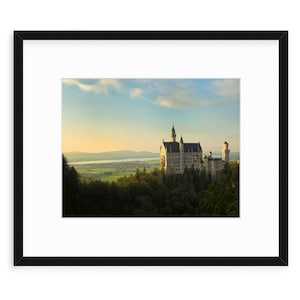 Neuschwanstein Castle Print, Neuschwanstein Castle Wall Art Decor, Neuschwanstein Castle Printable Poster, Bavaria, Germany image 4