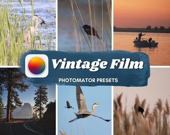 Vintage Film - Photomator Presets (Adjustments)