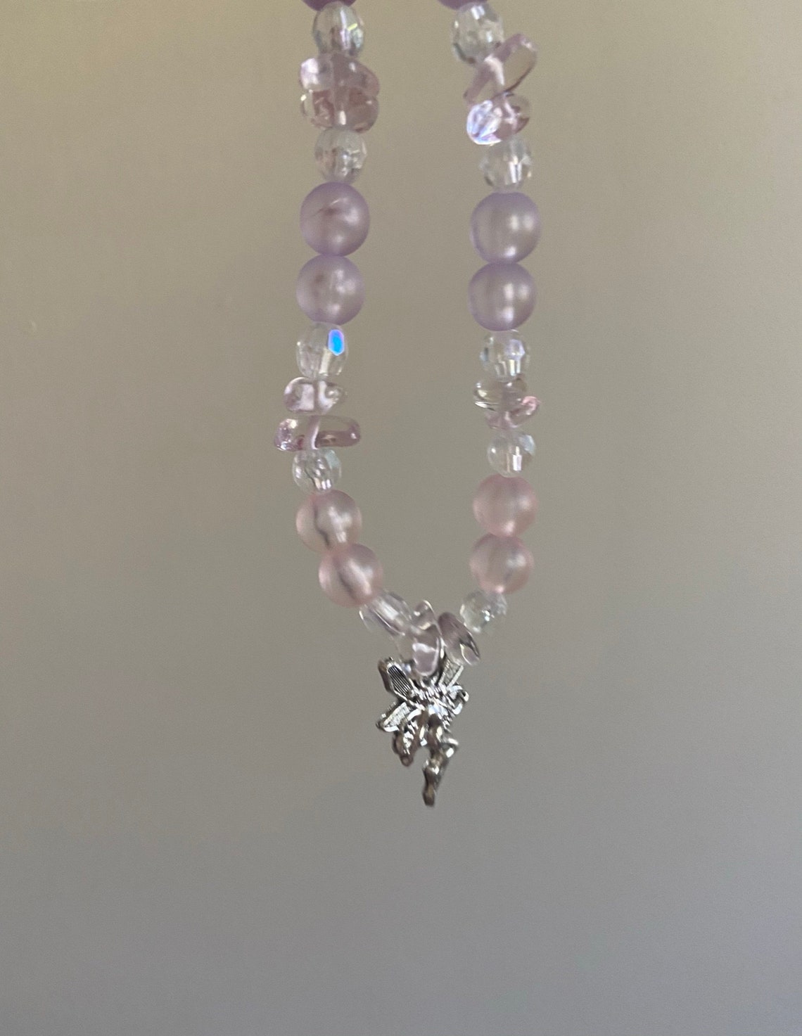 Fairy Bead Necklace Handmade Adjustable Fairycore Etsy