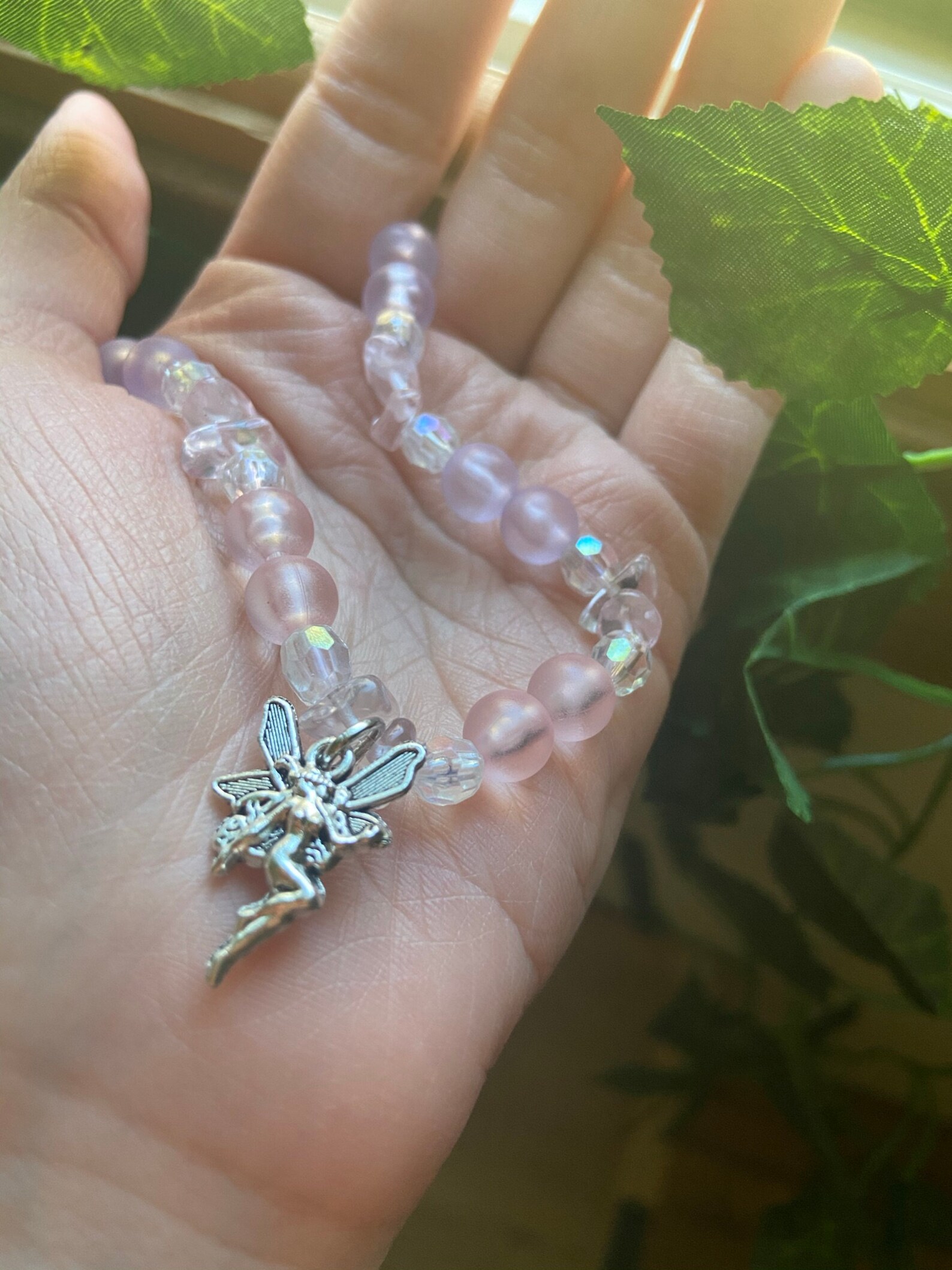 Fairy Bead Necklace Handmade Adjustable Fairycore Etsy