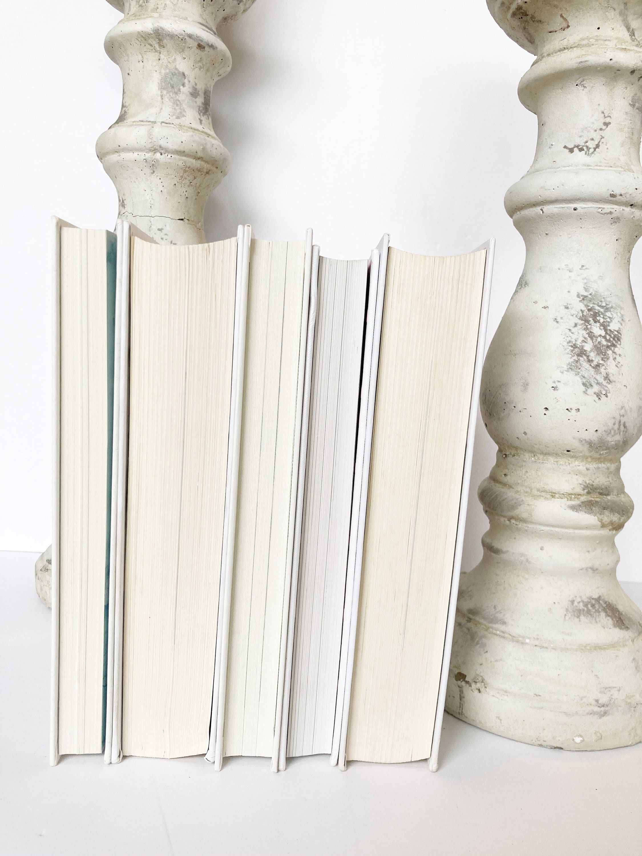 Bundle of White FILLER Books Decorative Books for Staging Etsy UK