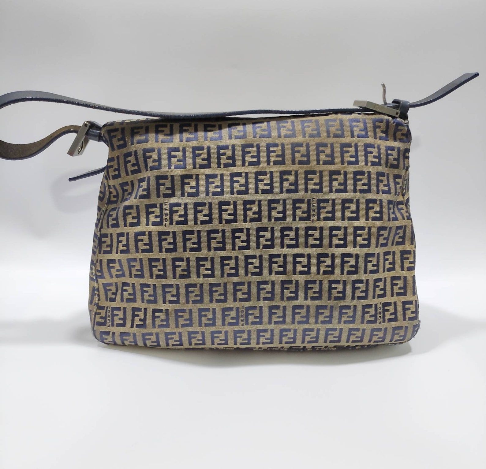 Authentic Vintage Fendi Zucca Mama Baguette Shoulder Bag Etsy