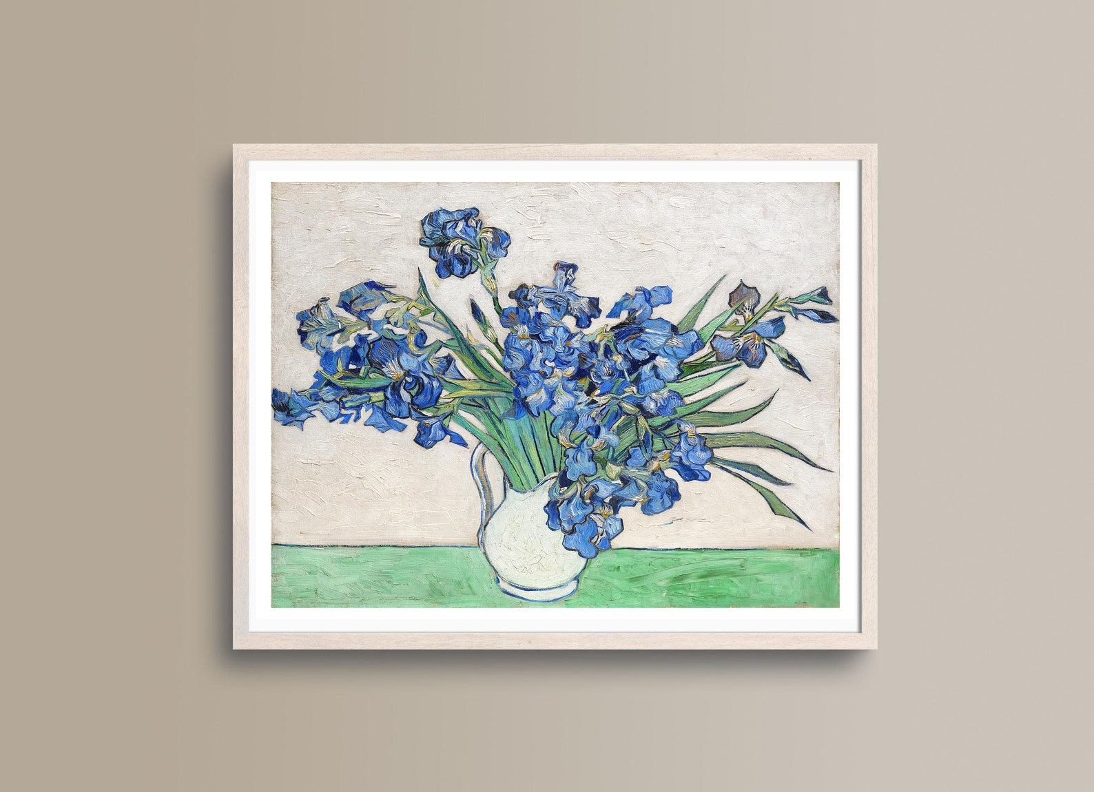 Irises 1890 Poster Art Print by Vincent Van Gogh Art - Etsy UK