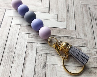 Beaded Lanyard | Teacher Lanyard | Badge Lanyard | Breakaway | Lanyard | Silicone Beaded Lanyard | Keychain Lanyard | Tassel