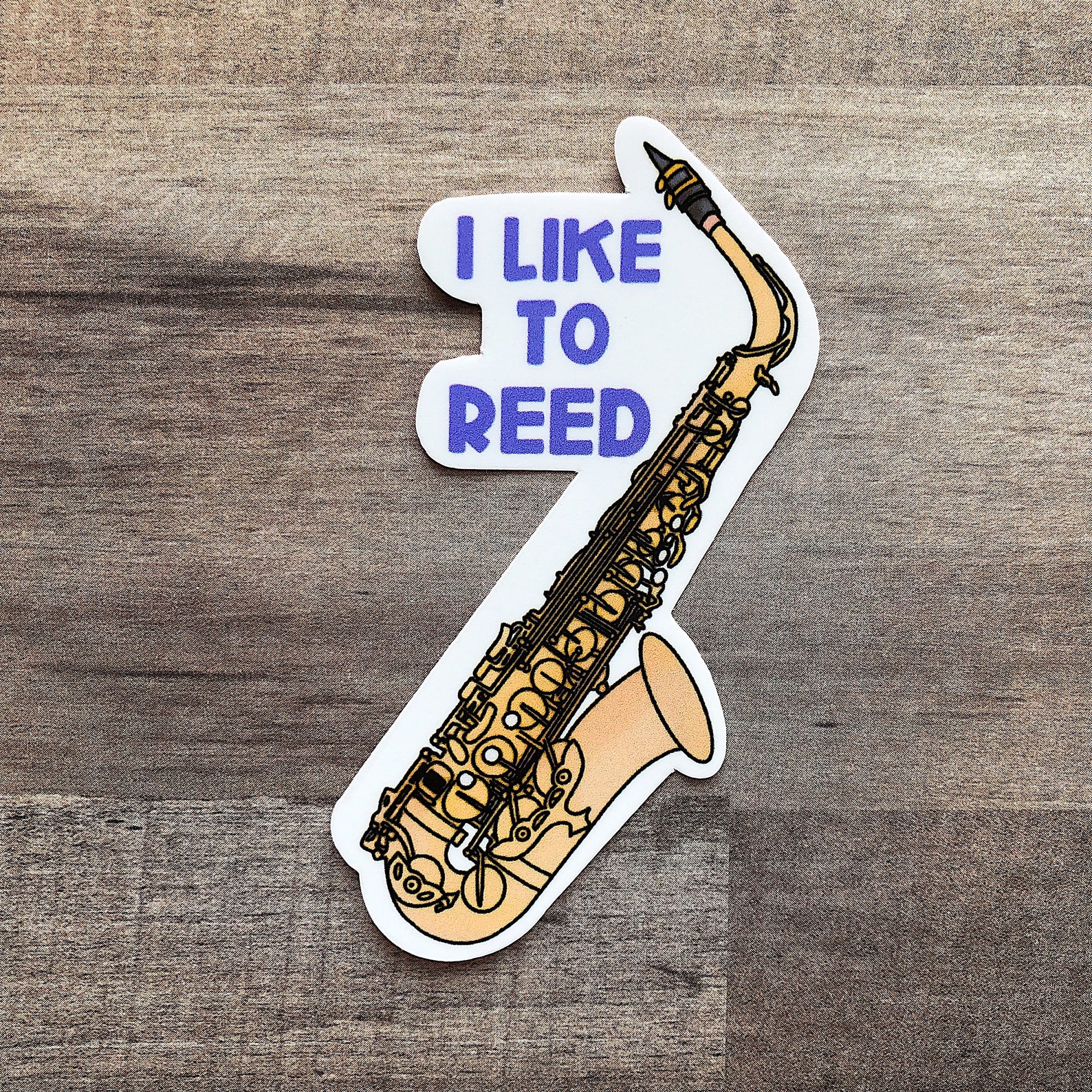 Saxophone Sticker, Music Teacher Sticker, Sticker for Music Teacher, I ...