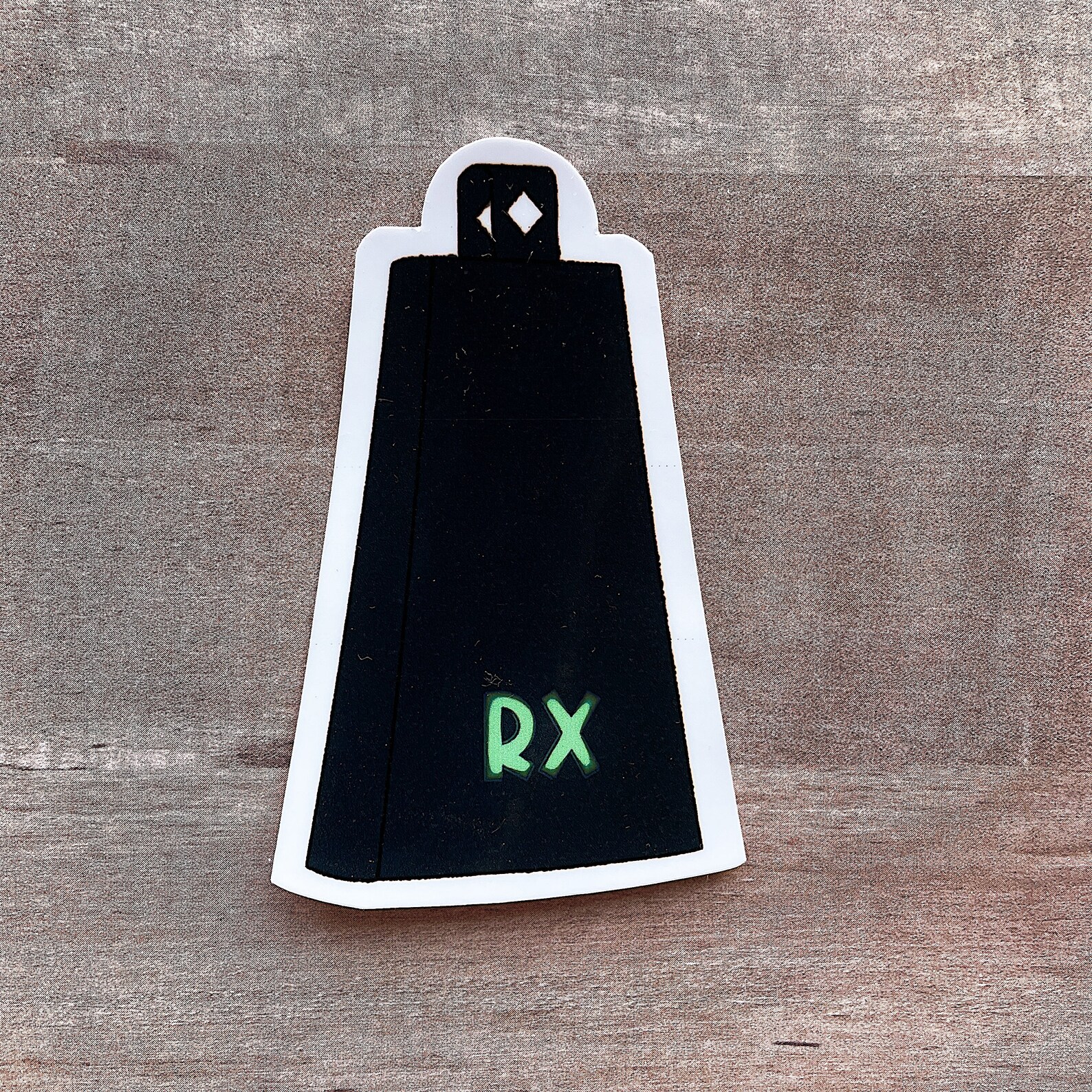 More Cowbell Sticker, Cowbell Prescription Sticker, Music Teacher ...