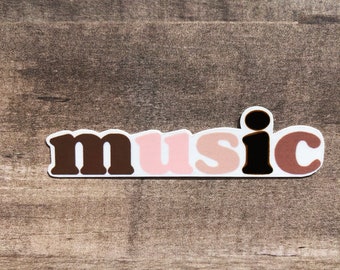 Music Sticker, Sticker for Music Teacher, Music Teacher Sticker