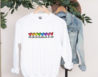 Solfege Hearts Sweatshirt